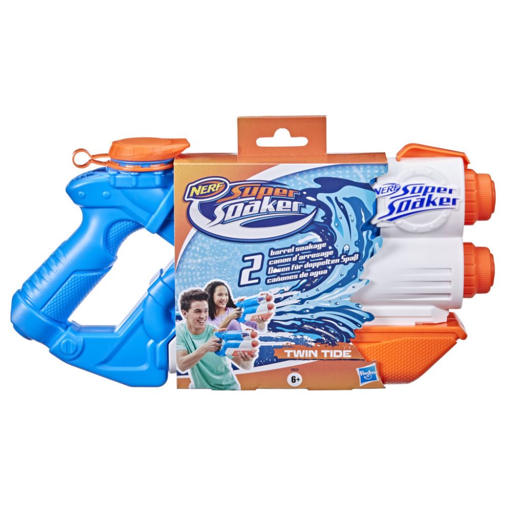 0061509_0 Hasbro Nerf Εκτοξευτής Twin Tide Super Soaker για 6+ Ετών (E0024) (HASE0024) - Image 1