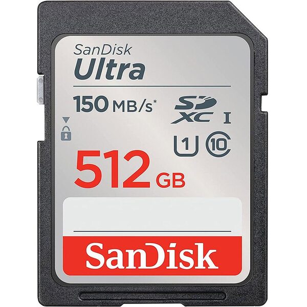 Sandisk Ultra SDXC UHS-I 512GB (SDSDUNC-512G-GN6IN) (SANSDSDUNC-512G-GN6IN) - Image 1
