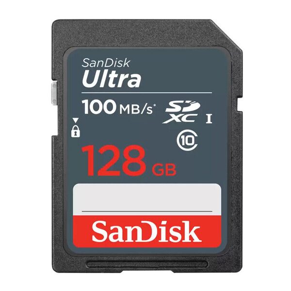 Sandisk Ultra SDHC UHS-I 128GB (SDSDUNR-128G-GN3IN) (SANSDSDUNR-128G-GN3IN) - Image 1