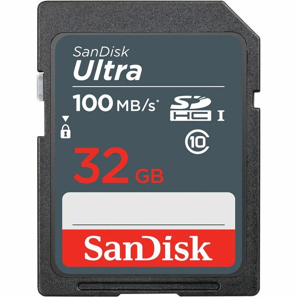 Sandisk Ultra SDHC UHS-I 32GB (SDSDUNR-032G-GN3IN) (SANSDSDUNR-032G-GN3IN) - Image 1