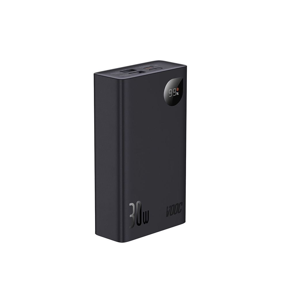 0055969_0 Baseus Adaman2 Power Bank 20000mAh 30W με 2 Θύρες USB-A και Θύρα USB-C Power Delivery / Quick Charge 3.0 Μαύρο (PPAD050101) (BASPPAD050101) - Image 1