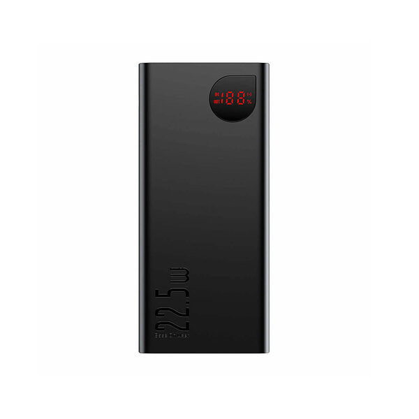 Baseus Adaman Power Bank 20000mAh 22.5W με 2 Θύρες USB-A και Θύρα USB-C Quick Charge 3.0 Μαύρο (PPAD070101) (BASPPAD070101) - Image 1