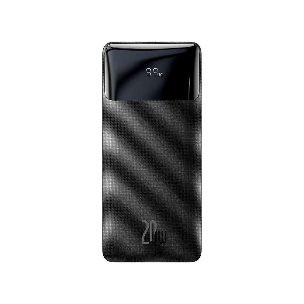 0055977_0 Baseus Bipow Overseas Edition Power Bank 10000mAh 20W με 2 Θύρες USB-A και Θύρα USB-C Μαύρο (PPBD050301) (BASPPBD050301) - Image 1