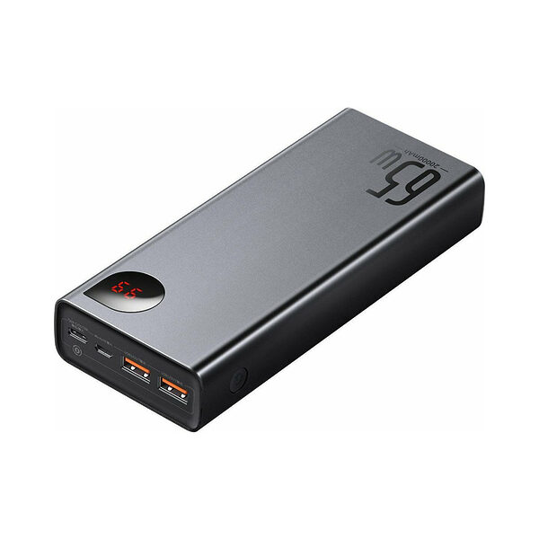 Baseus Adaman Power Bank 20000mAh 65W με 2 Θύρες USB-A και Θύρα USB-C Quick Charge 3.0 Μαύρο (PPIMDA-D01) (BASPPIMDAD01) - Image 1