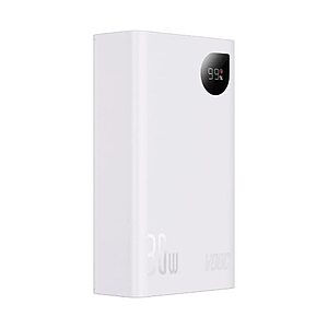 Baseus Powerbank Adaman 2, 20000mAh, 30W, 3xUSB, USB-C White (PPAD050002) (BASPPAD050002)