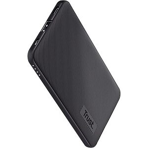 Trust Primo Ultra-thin 5.000 mAh powerbank ECO - black (24679) (TRS24679)