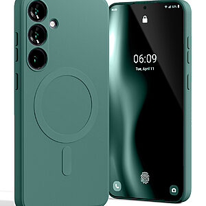 Θήκη Mercury Goospery® Semi Silicon για Samsung Galaxy S24+ Plus πράσινο