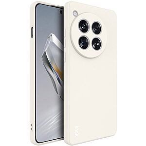 Θήκη OnePlus 12 5G IMAK UC-4 Series Soft Ultra Slim TPU πλάτη λευκό