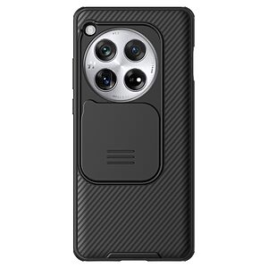 Θήκη OnePlus 12 5G NiLLkin Camshield Pro Series Πλάτη με προστασία για την κάμερα από σκλήρό Premium TPU μαύρο