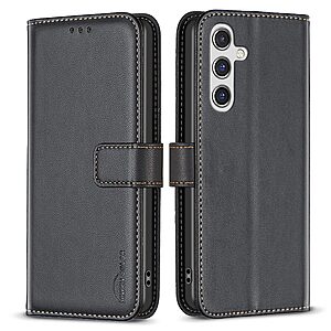 Θήκη Samsung Galaxy A35 5G BINFEN COLOR Leather Wallet series 12 με βάση στήριξης
