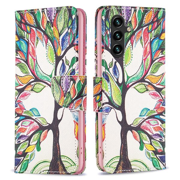 Θήκη Samsung Galaxy A35 5G OEM Colorized Tree με βάση στήριξης