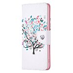 Θήκη Samsung Galaxy A55 5G OEM Flowered Tree με βάση στήριξης, υποδοχές καρτών και μαγνητικό κούμπωμα Flip Wallet από συνθετικό δέρμα και TPU - Image 4