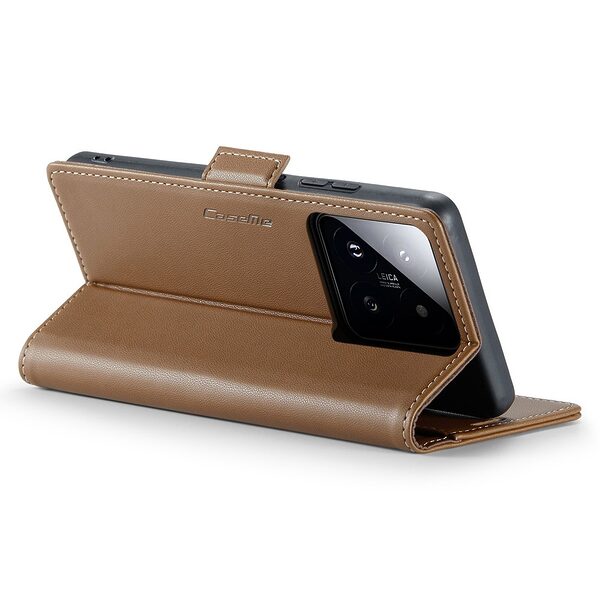 thiki xiaomi 14 5g caseme dermatini kafe 36425 3