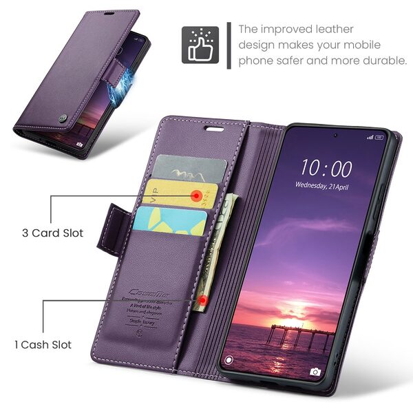 thiki xiaomi 14 5g caseme dermatini mwb 36423 5