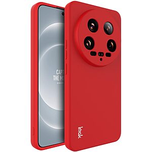 Θήκη Xiaomi 14 Ultra 5G IMAK UC-4 Series Soft Ultra Slim TPU πλάτη κόκκινο
