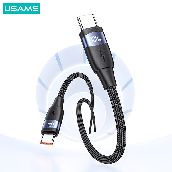 kalodio fortisis fast charging data usams u85 aluminum alloy type c se type c pd 100w 1 2m 11 2