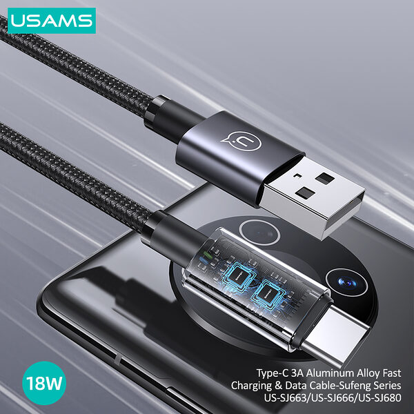 kalodio fortisis fast charging kai data usams sufeng series aluminum alloy usb a se type c 3a 0 25m 27 4