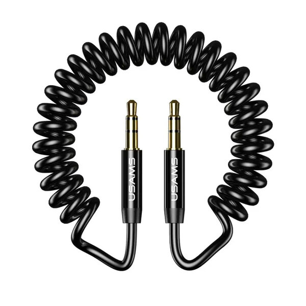 Καλώδιο USAMS 3.5mm jack male σε 3.5mm jack male Spring Aux Audio Cable 1.2m (SJ256YP01)