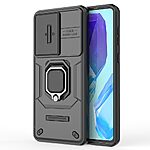 Kickstand και Βάση στήριξης από σκλήρό Premium TPU μαύρο