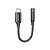 USAMS SJ599 καλώδιο Adapter μετατροπέας ακουστικών AU16 Type-C σε 3.5mm θηλυκό jack (SJ599YPTC01)