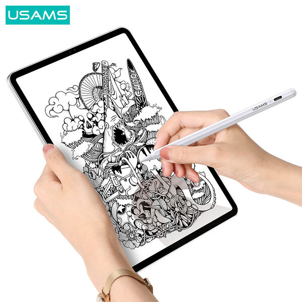 usams zb223 stylus pen tilt sensitive active touch screen capacitive gia ola ta ipad 55 2