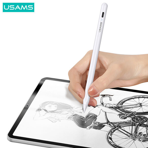 usams zb223 stylus pen tilt sensitive active touch screen capacitive gia ola ta ipad 55 3