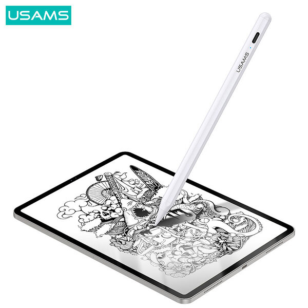 usams zb223 stylus pen tilt sensitive active touch screen capacitive gia ola ta ipad 55 4