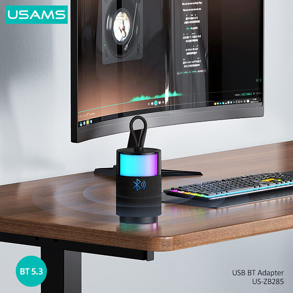 usams zb285 usb a bluetooth 5 3 adapter 51 3