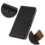 Θήκη Honor 90 Smart 5G Mad Mask Leather Wallet Case με βάση στήριξης, υποδοχές καρτών και μαγνητικό κούμπωμα Flip Wallet από συνθετικό δέρμα μαύρο - Image 5