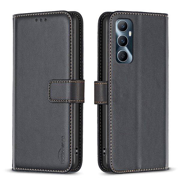 Θήκη Realme C65 BINFEN COLOR Leather Wallet series 12 με βάση στήριξης