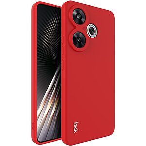 Θήκη Xiaomi Poco F6 5G IMAK UC-4 Series Soft Ultra Slim TPU πλάτη κόκκινο