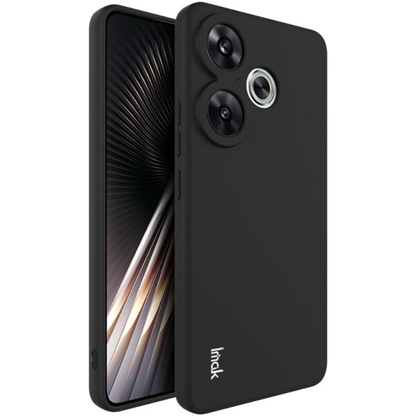 Θήκη Xiaomi Poco F6 5G IMAK UC-4 Series Soft Ultra Slim TPU πλάτη μαύρο