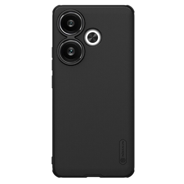 Θήκη Xiaomi Poco F6 5G NiLLkin Super Frosted Shield Pro Series Πλάτη από Premium σκληρό TPU μαύρο