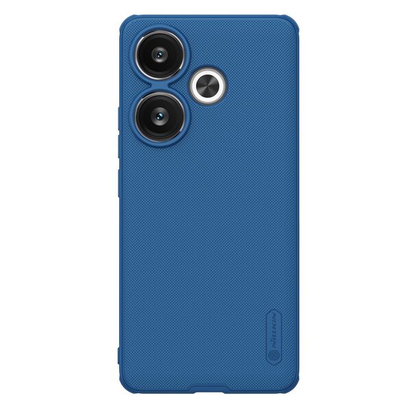 Θήκη Xiaomi Poco F6 5G NiLLkin Super Frosted Shield Pro Series Πλάτη από Premium σκληρό TPU μπλε