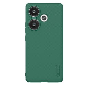 Θήκη Xiaomi Poco F6 5G NiLLkin Super Frosted Shield Pro Series Πλάτη από Premium σκληρό TPU πράσινο