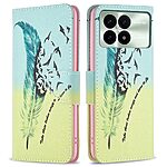 Θήκη Xiaomi Poco F6 Pro 5G OEM Feather & Birds με βάση στήριξης