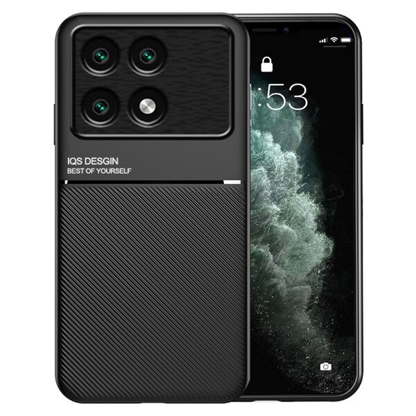 Θήκη Xiaomi Poco F6 Pro 5G Mad Mask Inner Edge πλάτη από TPU μαύρο