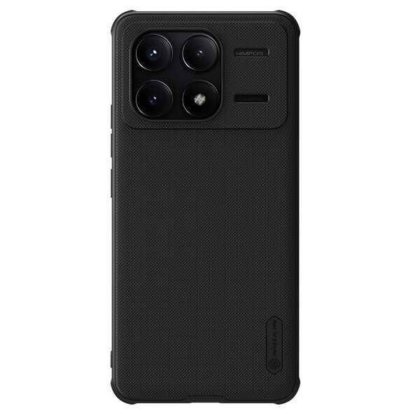 Θήκη Xiaomi Poco F6 Pro 5G NiLLkin Super Frosted Shield Pro Magnetic Series Πλάτη από Premium σκληρό TPU μαύρο