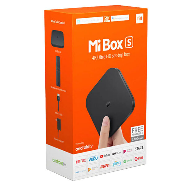 Xiaomi TV Box Mi Box S 2nd Gen 4K UHD 2+8GB Black (PFJ4151EU) (XIAPFJ4151EU) box