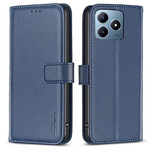 Θήκη Realme C61 / C63 BINFEN COLOR Leather Wallet series 12 με βάση στήριξης