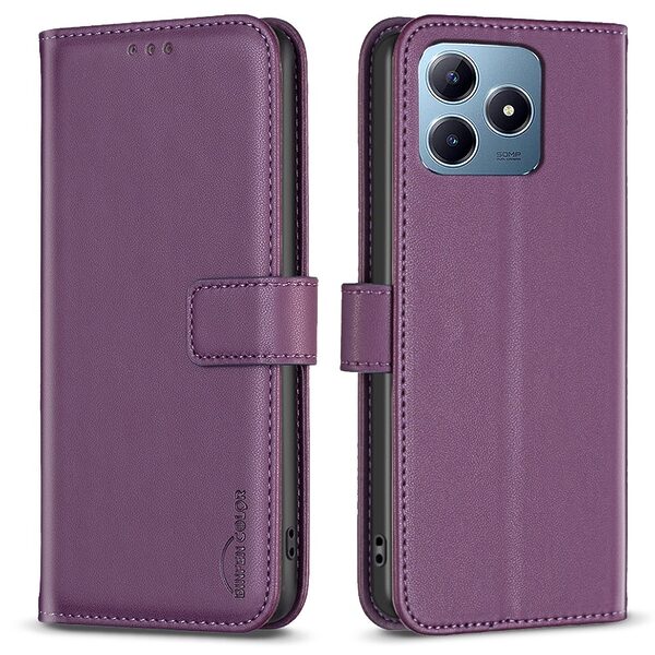 Θήκη Realme C61 / C63 BINFEN COLOR Leather Wallet series 12 με βάση στήριξης