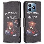 Θήκη Realme C61 / C63 OEM Angry bear with chainsaw με βάση στήριξης