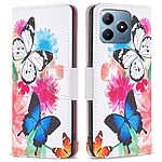 Θήκη Realme C61 / C63 OEM Vivid Butterflies με βάση στήριξης