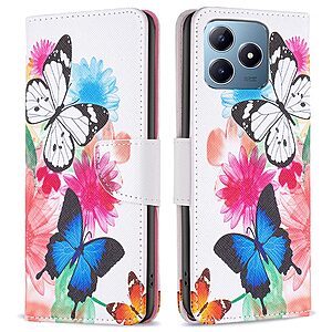 Θήκη Realme C61 / C63 OEM Vivid Butterflies με βάση στήριξης