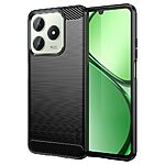 Θήκη Realme C61 / C63 MOFI Brushed V2 TPU Carbon Πλάτη μαύρο