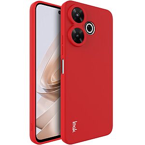 Θήκη Xiaomi Redmi 13 / Poco M6 IMAK UC-4 Series Soft Ultra Slim TPU πλάτη κόκκινο