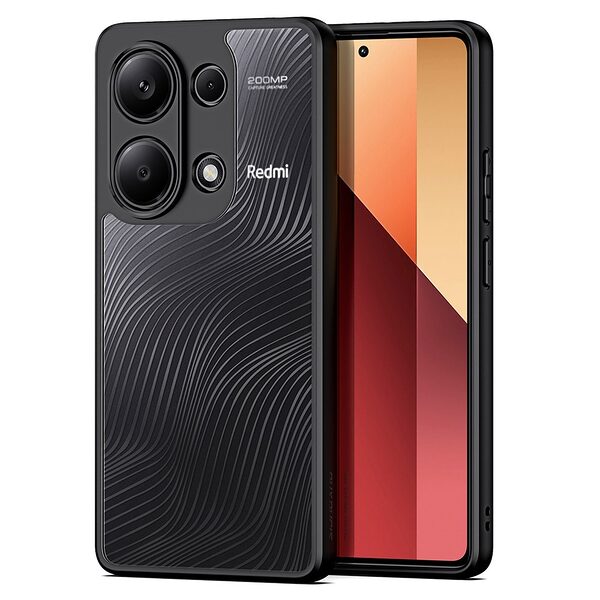 Θήκη Xiaomi Redmi Note 13 Pro 4G / Poco M6 Pro DUX DUCIS Aimo Series - Ανθεκτική στις Πτώσεις μαύρο