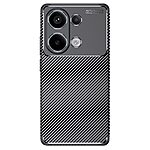 Θήκη Xiaomi Redmi Note 13 Pro 4G / Poco M6 Pro OEM Beetle Series Carbon V2 Πλάτη TPU μαύρο