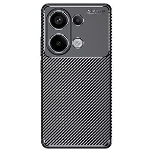 Θήκη Xiaomi Redmi Note 13 Pro 4G / Poco M6 Pro OEM Beetle Series Carbon V2 Πλάτη TPU μαύρο