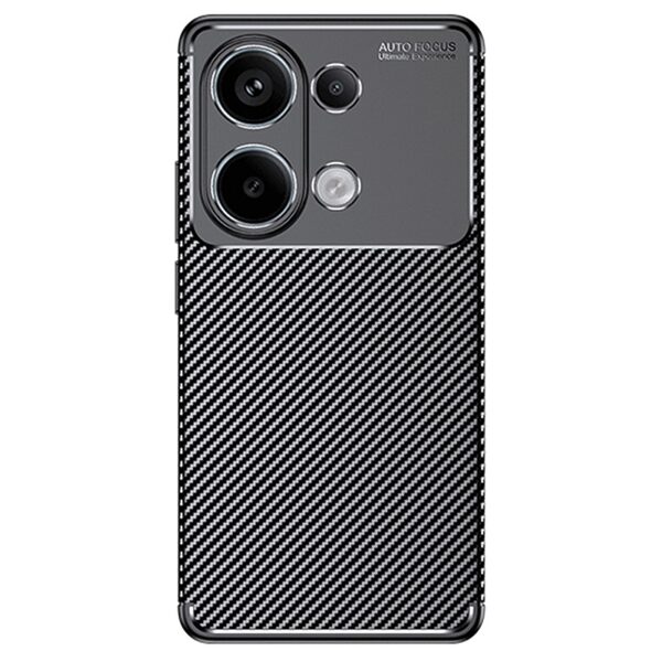 Θήκη Xiaomi Redmi Note 13 Pro 4G / Poco M6 Pro OEM Beetle Series Carbon V2 Πλάτη TPU μαύρο